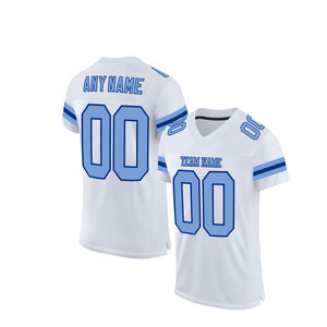 Nuevo Diseño de Camiseta de Fútbol Americano, Ropa Deportiva de Manga Corta, Camisetas de Fútbol Americano con Sublimación y Bordado de Nombre, Número y Equipo - Product Image 1