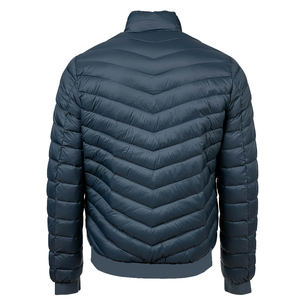 Blouson Bomber matelassé unisexe de haute qualité, chaud pour l'hiver, col montant, poignets et ourlet côtelés, fermeture éclair, grande taille, OEM ODM disponible - Product Image 2