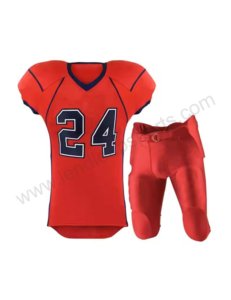 Nouveauté, uniforme de football américain de haute qualité à manches courtes et à séchage rapide, taille plus, pour hommes adultes - Product Image 6