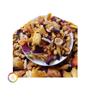 การผสมผลไม้ตากแห้งแบบพรีเมี่ยมชิปกล้วยและขนุนส่งตรงจากโรงงานเพื่อการส่งออกขนมขบเคี้ยวผลไม้ - Product Image 4