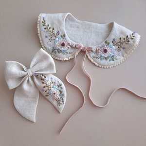Arcs de cheveux brodés sur mesure et bavoirs pour bébé brodés idéaux pour la revente par les magasins pour enfants - Product Image 3