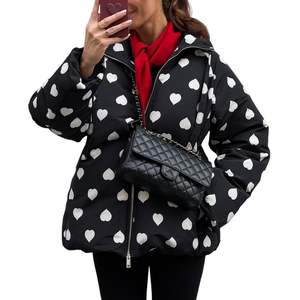 Plus Size Casual Outdoor Eco-Friendly Breathable Windproof <b>Women</b> <b>Puffer</b> <b>Jackets</b> with Cotton Lining - Product Image 2