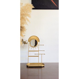 Support à bijoux en métal au design minimaliste s'intègre parfaitement à presque tous les styles d'aménagement intérieur, du contemporain au rustique. - Product Image 4