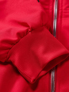 Sudadera con capucha térmica para hombre, con cremallera, bolsillo canguro, material de forro polar, para invierno, teñido liso, personalizable, de secado rápido - Product Image 4