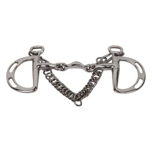 BRAND ZONE Accessoires équestres en acier inoxydable, mors articulés Kimblewick, fournisseur en gros d'équipements équestres Uxeter - Product Image 2