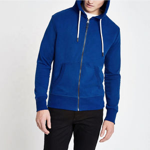 Sudadera con Capucha de Alta Calidad, Estilo Urbano, 400 g/m², con Cierre, 100% Algodón, Fabricantes, Sudadera Corta Cuadrada de Lujo Personalizada para Hombre - Product Image 4