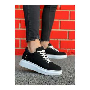 Zapatos informales de ante negro KB047 para hombre para uso diario - Product Image 2