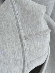 2 Colorway Zipper Fly Front Pockets Manga larga Casual Moda Sudadera con capucha para mujer - Product Image 4