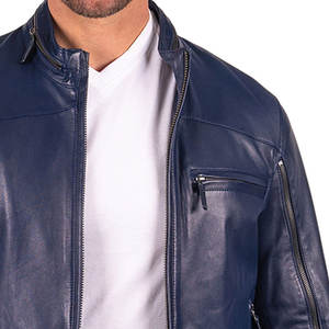 Chaqueta de cuero de motorista para hombre, nuevo estilo de viaje, chaqueta de moto transpirable y de piel de vaca Original para hombre - Product Image 6
