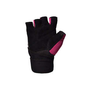Guantes de levantamiento de pesas para entrenamiento de gimnasia Fitness entrenamiento ejercicio Powerlifting agarre fuerte duradero cómodo seguro ajustable - Product Image 3