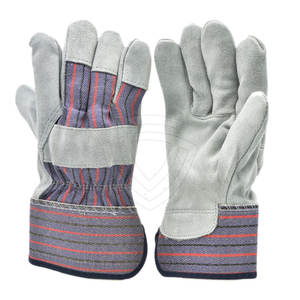 Cuero ligero hecho dedo completo protección de las manos guantes de seguridad transpirable al por mayor guantes de seguridad - Product Image 1