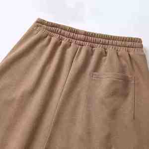 กางเกงขาสั้นซับเหงื่อสำหรับผู้ชายกางเกงขาสั้นพิมพ์ลายพองสั้นใส่ได้ทั้งชายและหญิงผ้าคอตตอน100% ซักไฮสตรีทพลัสไซส์ออกแบบได้ตามต้องการ - Product Image 5