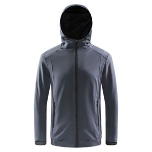 New Waterproof Men's Outdoor Stretch <b>Windbreaker</b> Jacket Lightweight Single-Layer Hiking <b>Camping</b> Coat - Product Image 6