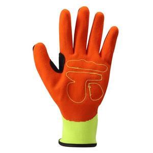 Paume industrielle protéger les gants de sécurité en cuir anti-vibration rembourré gants résistant aux chocs gants de travail pour la construction - Product Image 3