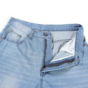 กางเกงยีนส์ขายาวสำหรับผู้ชายกางเกงยีนส์ทรงหลวมเอวสูงขากางเกงขากว้างน้ำหนักเบาสำหรับชุดลำลองแฟชั่นตามสั่ง - Product Image 5