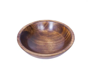 Unique Hand-carved Wooden <b>Salad</b> <b>Serving</b> <b>Bowl</b> for Dining Table Modern Wooden <b>Salad</b> <b>Serving</b> <b>Bowls</b> With Non-toxic - Product Image 3