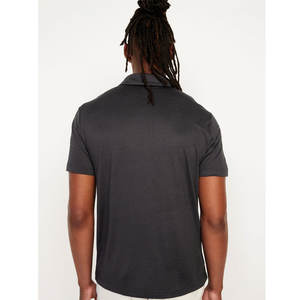 Wholesale Men Muscle <b>T</b> <b>Shirts</b> Stretch Short Sleeve Polo <b>Shirt</b> Casual Slim Fit Polo <b>T</b>-<b>Shirt</b> Short Sleeve <b>Collar</b> Sport Polo <b>Shirt</b> - Product Image 2