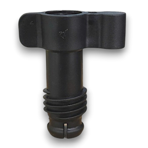 Black Virgin Plastic Y Connector 17mm Threaded ISO Certified for Agricultural <b>Irrigation</b> Easily Installed Bulk Hose Adapter - Product Image 1