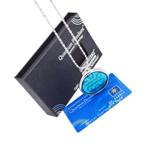 Kalung liontin Bio energi tinggi untuk wanita 5000CC perhiasan <span class=keywords><strong>Fashion</strong></span> kaca hijau energi <span class=keywords><strong>Quantum</strong></span> untuk hadiah - Product Image 4