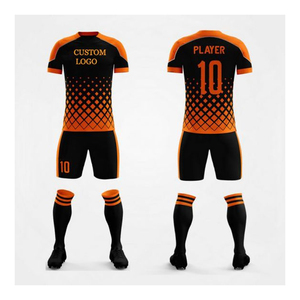 Conjunto de uniformes de fútbol de secado rápido Premium Ropa deportiva de fútbol Uniformes de fútbol de alta calidad al por mayor - Product Image 1