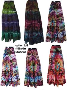 Vente en gros de magnifiques jupes mandala en coton indien vintage GM-SK022 longues enveloppantes pour femmes pour le tennis - Product Image 2