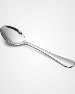 Vente en gros directe d'usine de cuillères, fourchettes et couteaux en acier inoxydable coréen, cuillères à dîner bon marché, petites cuillères en métal pour soupe, glace et mélange - Product Image 5