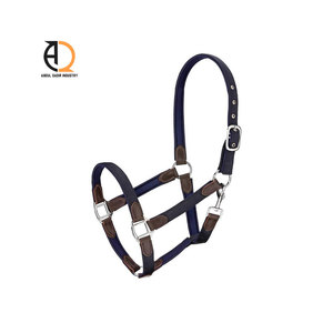 Équipement pour chevaux, licol en nylon, logo personnalisé, cordes de tête en cuir, licol - Product Image 6