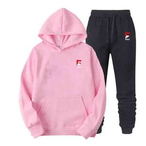 Ensemble de survêtement de sport pour homme, automne 2025, sweat à capuche, pantalon de sport slim, respirant, séchage rapide, logo brodé personnalisé - Product Image 4