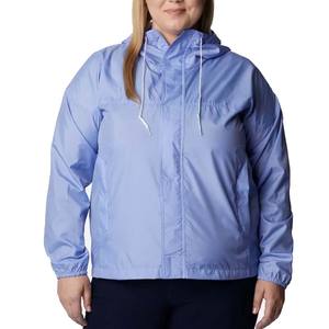 Venta al por mayor de fábrica, chaqueta cortavientos transpirable de manga larga con logotipo personalizado para mujer, nueva moda de nailon con relleno de algodón - Product Image 4