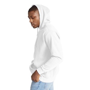 Sudadera con capucha cómoda de buena calidad con logotipo personalizado a la moda, sudaderas con capucha y hombros caídos lisos - Product Image 6