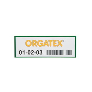 KAN-Label Copertura Etichette / Copertura Kanban 1/3 DIN A4, Verde, 50 pz. / Confezione.- KAN-LABEL1/3DIN/5 - Product Image 1