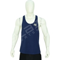 OEM personalizado de los hombres de cuello en U Camisa sin mangas del músculo chaleco debajo de la camisa de los hombres de culturismo gimnasio Fitness