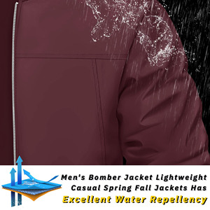 Ropa de calle de satén de alta calidad, abrigos de talla grande, nueva chaqueta cortavientos con letras bordadas, Jersey informal impermeable para hombre - Product Image 2