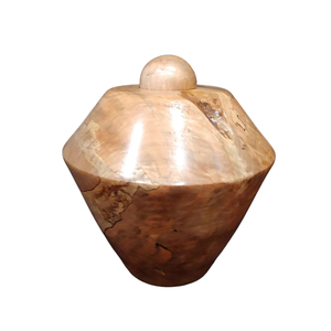 Urne commémorative personnalisée de style américain en bois jaune pour animaux de compagnie Design tendance à la mode OEM Nouveau cadeau personnalisé - Product Image 6