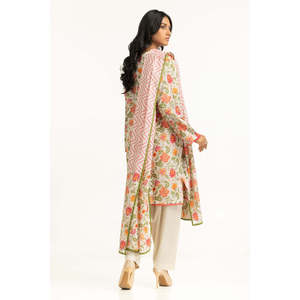 IUSTKSD-2019 Ensemble décontracté 3 pièces d'été en coton imprimé, respirant, 100 % coton, motif floral, coupe ample - Product Image 4