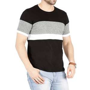 Camisetas de hombre de alta calidad último diseño ropa de verano Casual en blanco manga corta cuello redondo 100% algodón ropa de gimnasio camisetas de hombre 2025 - Product Image 1