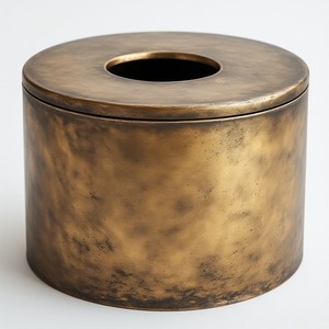 Boîte à mouchoirs en métal multifonctionnelle de qualité supérieure, design artisanal portable pour les maisons et les hôtels modernes, offrant un style élégant et une construction durable - Product Image 6