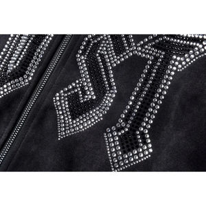 Logo <span class=keywords><strong>scheletro</strong></span> <span class=keywords><strong>con</strong></span> cappuccio <span class=keywords><strong>con</strong></span> cerniera di nuovo Design 2025 <span class=keywords><strong>con</strong></span> <span class=keywords><strong>felpa</strong></span> <span class=keywords><strong>con</strong></span> cappuccio <span class=keywords><strong>con</strong></span> borchie di diamanti - Product Image 5