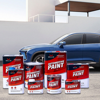 Fabricant de peinture automobile à haute teneur en solides Peintures automobiles bleues 1k 2k Peinture de finition pour revêtement de réparation de carrosserie automobile