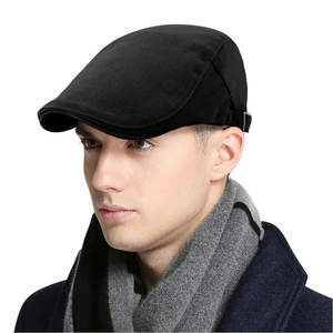 Sombrero de hombre Gorra plana Golf Transpirable Estilo al aire libre Hecho en Pakistán Ideal para hombres Ropa casual - Product Image 4
