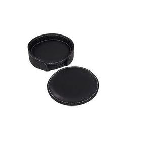 Posavasos decorativo de cuero para bebidas, posavasos decorativo de lujo para té, taza de cerveza, posavasos de vidrio - Product Image 2