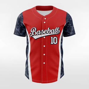 Uniforme d'équipe sportive personnalisé maillot de baseball par sublimation maillot de baseball à VENDRE - Product Image 1