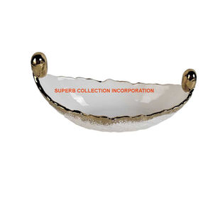 Dernier modèle Bol de service Bol de service à fruits en métal argenté de la meilleure qualité pour la maison et la cuisine à bas prix - Product Image 1