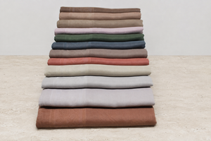 Wafa Casual Plain Dyed Jacquard Square Scarf 110x110 Cm <b>Framed</b> Design Cotton-Like Soft Touch Lightweight Breathable - Product Image 4