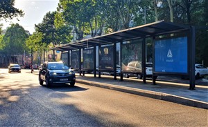 Chất lượng cao hai mặt hình chữ nhật dừng xe buýt nơi trú ẩn với trang trí lightbox kiosk cho quảng cáo ngoài trời trực tiếp Thổ Nhĩ Kỳ - Product Image 6