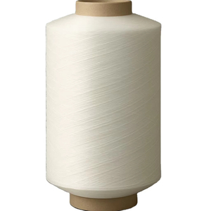 30 Deniers Blanc 100% Polyester Poleyester Kota Fil pour Tissus Organza - Product Image 1