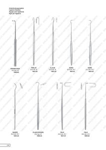 Instrumento quirúrgico de precisión de aguja de ligadura Deschamps para colocación de ligaduras con diseño ergonómico y acero inoxidable - Product Image 6
