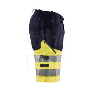 Short de travail d'été personnalisé Short de travail de sécurité réfléchissant haute visibilité Coton/polyester ignifuge respirant - Product Image 4