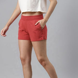 Usine directe en gros confortable élégant femmes Shorts chauds coton respirant avec décoration en dentelle de haute qualité personnalisable - Product Image 6