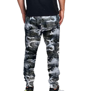 Breathable <b>Drawstring</b> Anti-wrinkle Washed Men's Pants <b>Trouser</b> Plain Dyed Lightweight Casual Cargo Pants for Men - Product Image 2